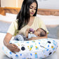 Infans Mini Baby Feeding Pillow Cotton|Maternity Feeding Pillow Portable & Adjustable|Nursing Pillow For Mother And New Born Bab