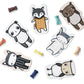 Wee Gallery Baby Animals Lacing Cards for Toddlers, Sewing Board Activity for Children, Kids Travel Activity to Improve Motor Sk