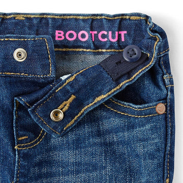 The Children'S Place Baby Girls And Toddler Girls Basic Bootcut Jeans, Indigo Stone, 4T