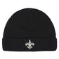 Gerber Nfl New Orlean Saints 3 Pack Bodysuit Footed Pant And Cap Registry Gift Set, Black/White New Orlean Saints, 6-9M