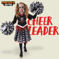 Spooktacular Creations Kids Halloween Cheerleader Costume, Zombie Cheerless Costume For Girls, Dead Cheer Outfit Toddlers For Ha