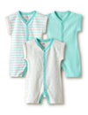 Amazon Brand Symbol Unisex 100% Cotton Half Sleeve Regular Fit Romper (Pack Of 3) (SkBroSs262003 (018M)_Wawpas_1218 M)