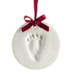 Tiny Ideas Baby'S Handprint Or Footprint Christmas Ornament, Easy No-Bake Keepsake Kit, Creative Holiday Gift For New And Expect