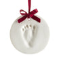 Pearhead Babyprints Christmas Ornament, Baby'S First Christmas Holiday Keepsake, Newborn Handprint Or Footprint Clay Kit, Easy N