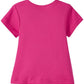 Zutano Baby Girls' I Heart U Screen Swing Tee, Fuchsia, 24 Months