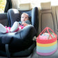 Comse Large Diaper Caddy Organizer For Girl Boy, Baby Caddy, Car Diaper Caddy With Handles, Cotton Rope Diaper Basket, Gift Bask