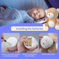 Teddy Bear Baby Soother - Sleep Soothing White Noise, Portable Night Light Projector and Melodies, Toddler Crib Lullaby Machine