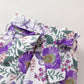 Tiny Cutey Baby Girl Clothes Infant Summer Outfits Set Ruffle Sleeve Romper And Floral Shorts With Headband (Lilac Romper+Purple