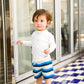 Vaenait Baby Infant Kids Sun Protection Rashguard Long Sleeve Swim Shirt L.Oasis White L