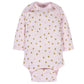 Gerber Baby Girls' 6-Pack Long-Sleeve Onesies Bodysuits, Castle, 6-9 Months