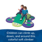Children'S Factory Butterfly Climber, Green-Purple, Cf322-373, Toddler Soft Indoor Playground, Preschool, Daycare Or Nursery Bab