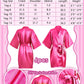 Sintuff 24 Pcs Sleepover Party Supplies For Girls 6 Spa Party Robes 6 Tote Bags 6 Headbands 6 Spa Masks(Size 10,Rose Red)