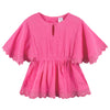 Gerber Baby Girl'S Standard Toddler Kaftan Swim Cover Up, Pink, 0-3 Months