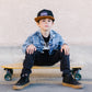 Knuckleheads Little Threads Toddler Baseball Hat - Toddler Boy Outfit - Toddler Boy Snap Back - Baby Bubba Trucker Cap - Infant