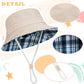 Durio Kids Bucket Sun Hat Toddler Hats Boys Age 1-2 2-4 Sun Hats For Kids Beach Summer Hat A Khaki 4-8 Years