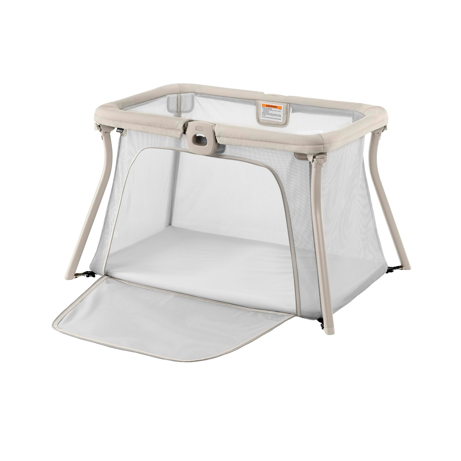 Chicco Alfa Lite Lightweight Travel Playard, Portable Playpen For Babies And Toddlers, Snap-Open/Compact Fold Design, 13 Lbs., B