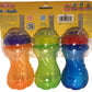 Nuby Flexstraw 3-Pack No-Spill 10 Ounce Sippers (Colors Vary)