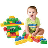 UNiPLAY Basic Soft Building Blocks - Cognitive Development Toy, Educational Blocks, Interactive Sensory Chew Toy for Ages 3 Mont