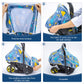 Baby Car Seat Cover, Breathable Carseat Covers Baby With Mesh Screen, Infant Car Seat Canopy Cover For Girls Boys, Newborn Car S