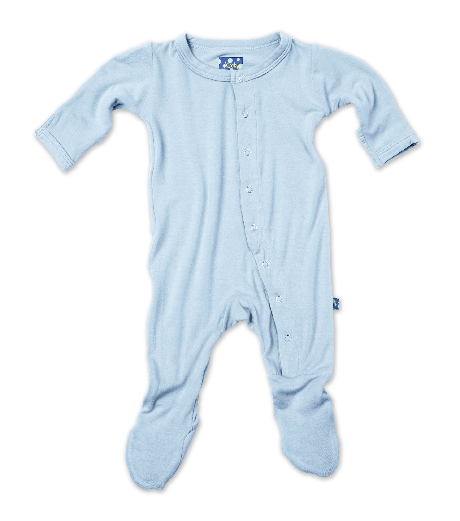 Kickee Pants Footie, Pond, 3-6 Months