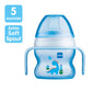 Mam Starter Cup (1 Count), Mam Sippy Cup, Drinking Cup With Extra-Soft Spill-Free Spout And Non-Slip Handles, For Boys 4+ Months