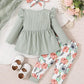 Doresbebe 2T Girl Clothing 3T Baby Girl Clothes Toddler Girl Outfits Fall Shirt Fall Cute Ruffle Pants Cute 2-3 Year Old Girl Ou