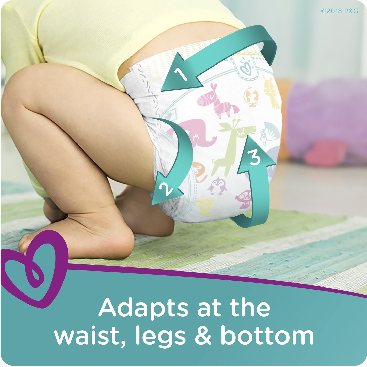 Pampers Cruisers Stage 4 Disposable Diapers Large Boy Or Girl Adhesive Tabs 22 Ct - 0037000751861