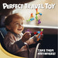 BUNMO Textured Suction Bath Toys 44pcs | Connect, Build, Create | No Mold Bath Toy | Fine Motor Skills | Stimulating & Addictive