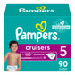 pampers Cruisers Diapers Size 5 90 ct Old