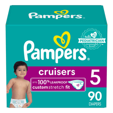 pampers Cruisers Diapers Size 5 90 ct Old