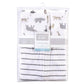 Hudson Baby Unisex Baby Cotton Sleeveless Wearable Sleeping Bag, Sack, Blanket, Modern Neutral Safari, 18-24 Months