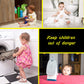 New & Improved - Door knob Baby Safety Cover - 5 Pack - Deter Little Kids from Opening Doors with A Child Proof Door Handle Lock