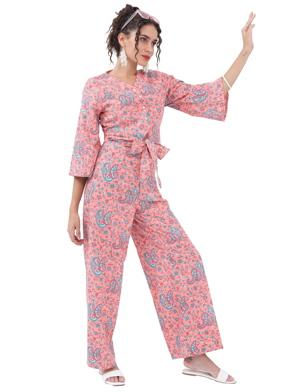 Vishudh WomenS CoOrd Set | Trendy Matching Set For Casual & Chic Looks | Stylish Top & Bottom CoOrd For Women