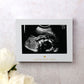 Pearhead Little Blossoms Love At First Sight Sonogram Picture Frame, Ultraound Pregnancy Keepsake, Gender-Neutral Nursery D  Cor