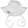 Flap Happy Baby Girls' Upf 50+ Floppy Hat, White, X-Small