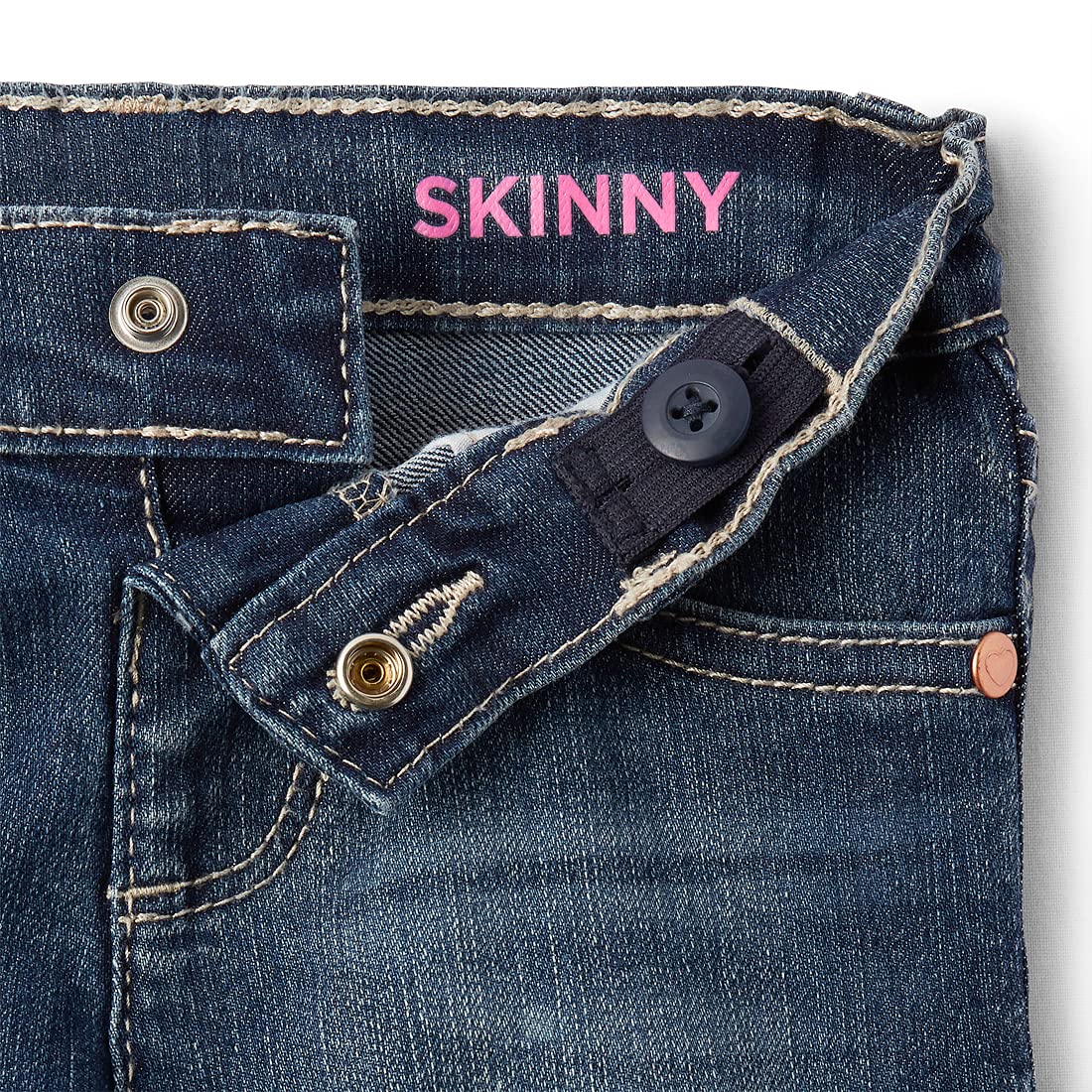 The Children'S Place Baby Girls And Toddler Girls Basic Skinny Jeans,Blues Wash Single,4T