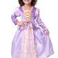 Little Adventures Classic Rapunzel Princess Dress Up Costume (X-Large Age 7-9) - Machine Washable Child Pretend Play and Party D