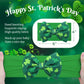 Oneninedream 6    Large St Patricks Baby Bows Shamrock Clover Headbands Hairband Green Nylon Bows For Newborn Girls Infants Todd