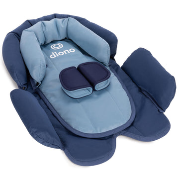 Diono Cuddle Soft 2-In-1 Head Support, Comforting Head And Body Support For Babies, Converts Depending On Infants Size, Blue Sur