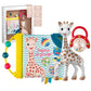 Sophie la girafe Birth Gift Set | Includes Sophie la girafe, Awakening Book, Handle Rattle | Handcrafted in France | Designed fo