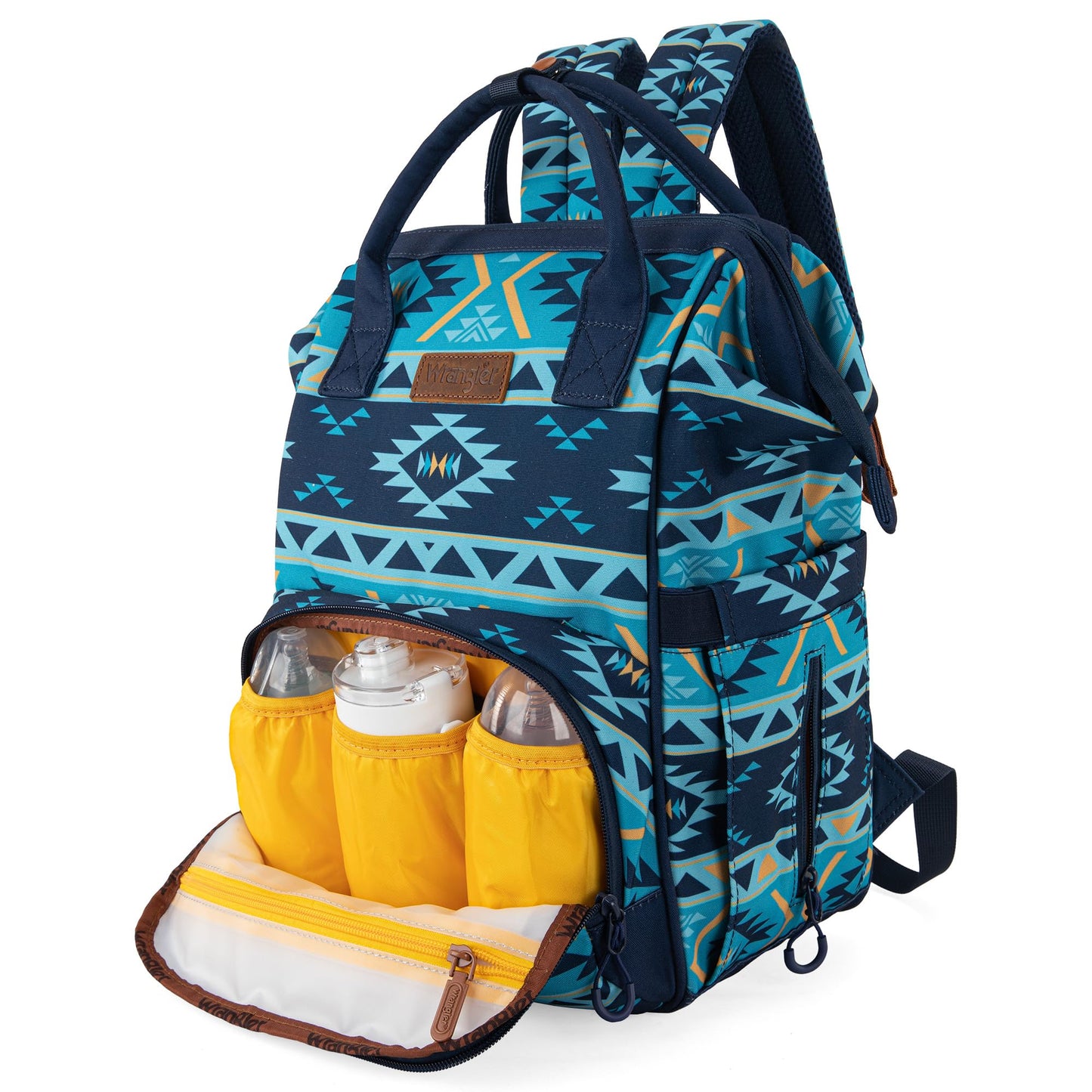 Montana West Wrangler Callie Diaper Bag Backpack With Stroller Straps Multifunction Baby Travel Bag Wg2204-9110Ny