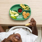 Bella Tunno Silicone Suction Plate - Silicone Baby Plates And Toddler Plates With Suction Bottom To Help Eliminate Spills, Bpa F