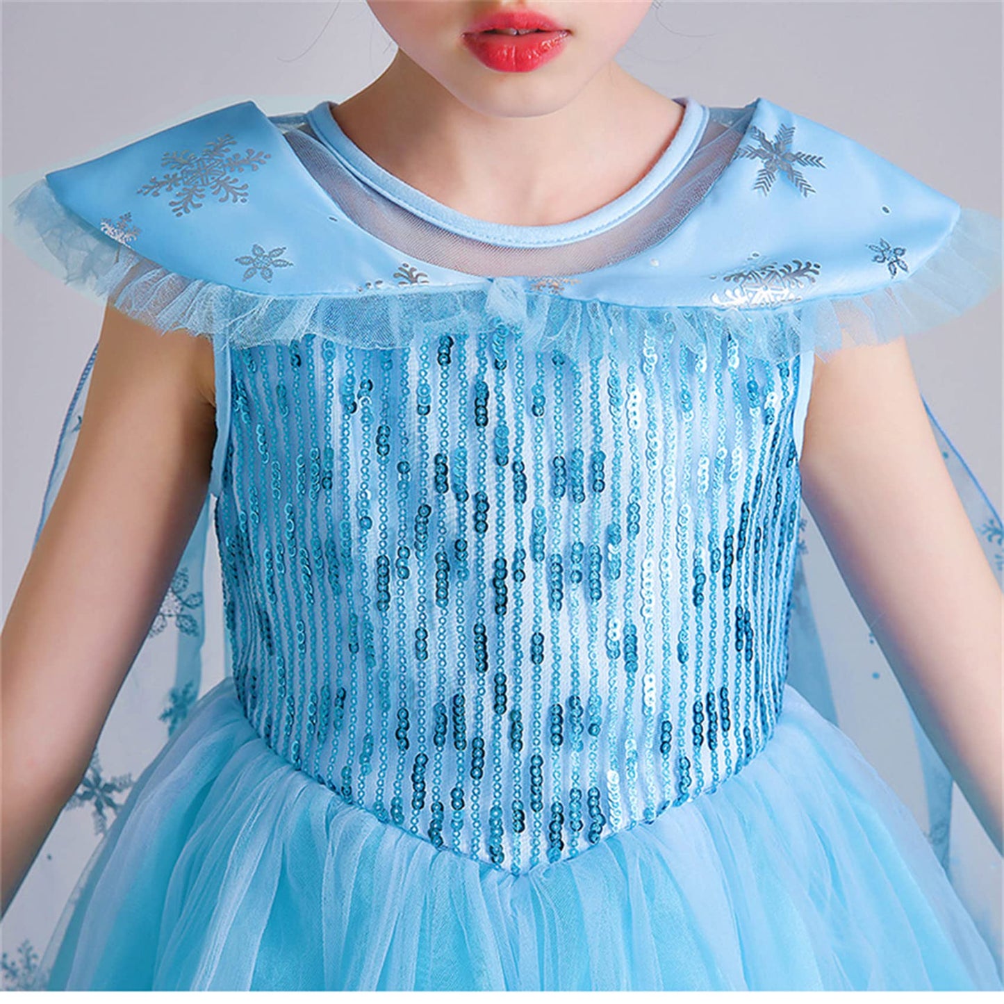 Avady Princess Costume For Girls Princess Dresses For Girls Kids Halloween Dress Up Costume 5T 6Y