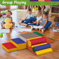 Betterhood Climbing Blocks - Kids Soft Foam Activity Playset - Toddler Soft Couch Climber Gymnastics Equipment For Crawling And