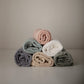 Mushie Baby Hooded Towel | Organic Cotton (Tradewinds)
