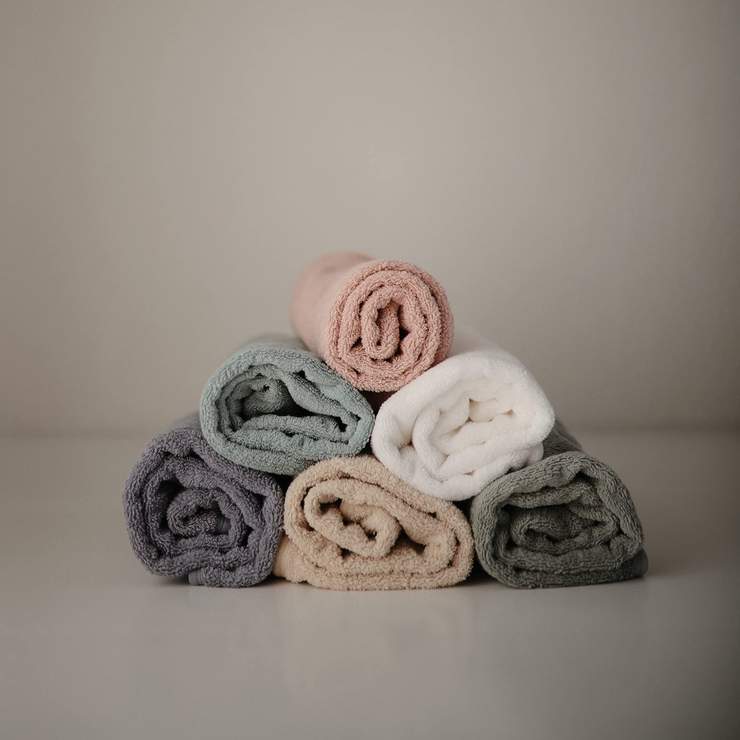 Mushie Baby Hooded Towel | Organic Cotton (Tradewinds)