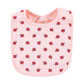 Hudson Baby Unisex Baby Cotton Bibs, Rose, One Size