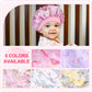5 Pcs Kids Bonnet For Girls Silk Bonnet Sleeping Kid Baby Toddler Wide Band Night Sleep Caps Colorful Night Hats Natural Hair