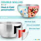 Haware 6-Piece Kids Bowls, 12Oz Sus304 Metal Bowl For Toddler Children, Small Baby Bowls For Feeding/Soup/Snacks, Multipurpose 1