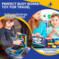 LYLIN Busy Board Montessori Toys for 1 2 3 4 Years Old, Toddler Busy Book Sensory Board, Preschool Learning Educational Activiti